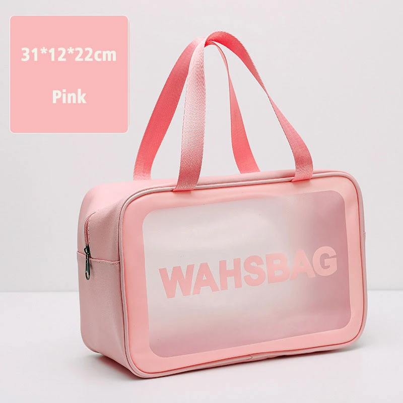 O que torna as bolsas cosméticas com zíper de PVC standup uma virada de jogo para viagens?